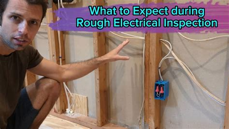 box prrp for rough electrical inspection|cable in panel for rough in.